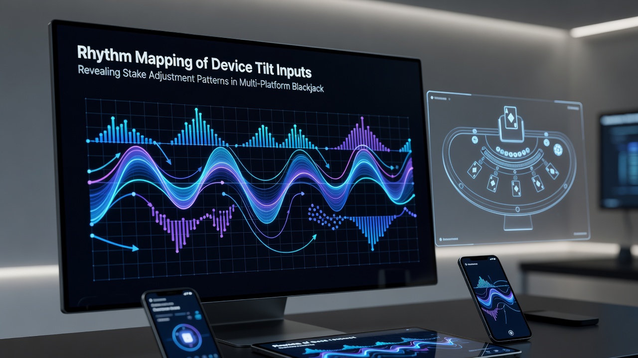 Diagramm zur Analyse von Tilt-Rhythmen und Stake-Patterns in Blackjack