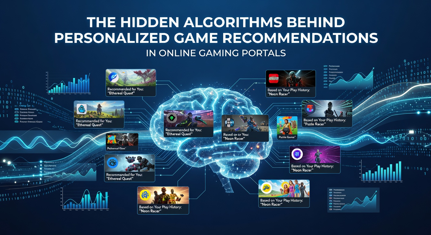 Darstellung von Datenflüssen und maschinellem Lernen in personalisierten Gaming-Empfehlungen