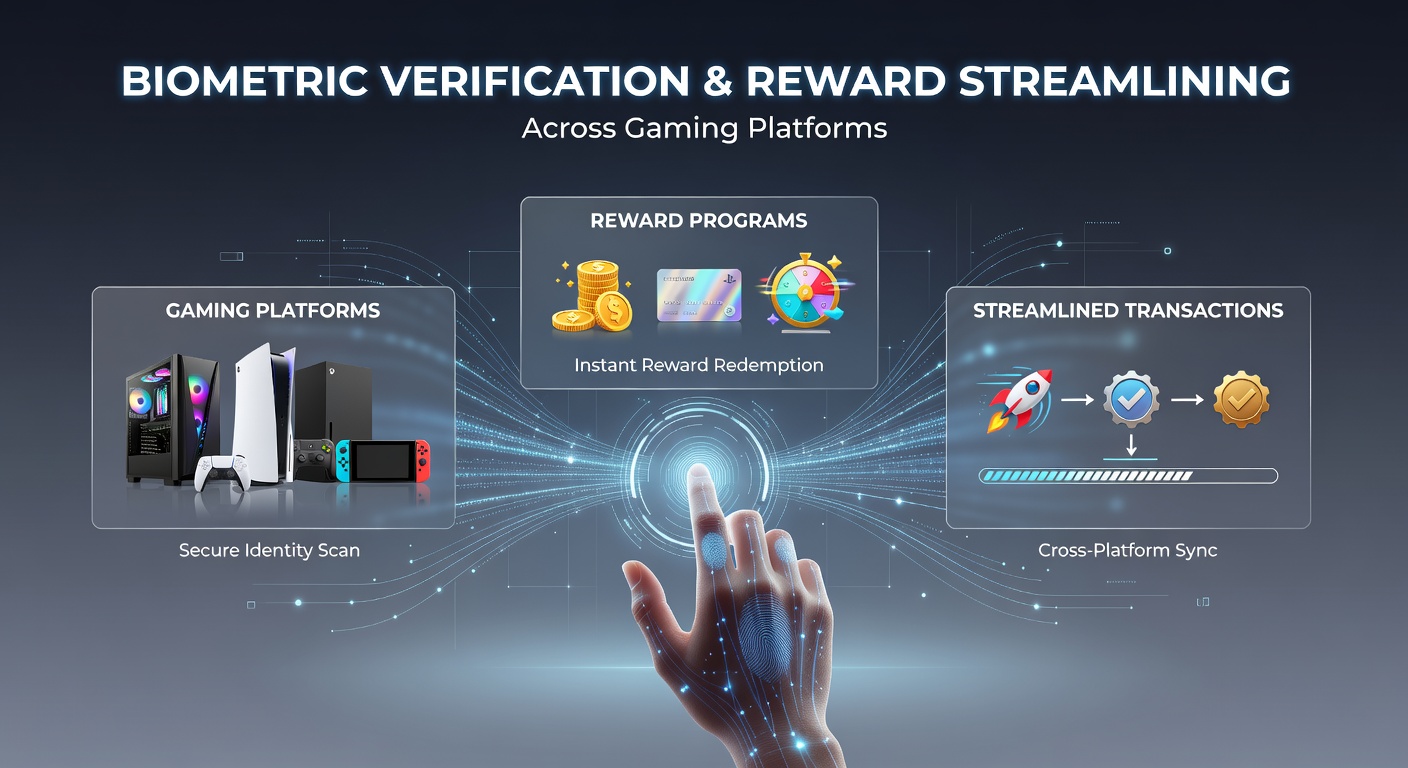 Integration biometrischer Systeme in Belohnungsprogramme für Online-Gaming
