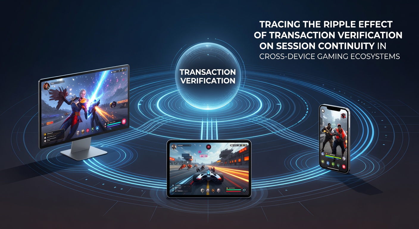 Illustration der Wellenwirkungen von Verifizierungsprozessen auf Sitzungen in Cross-Device-Gaming